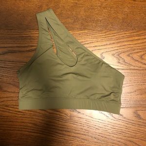 Colorvalue One Shoulder Asymmetric Sport Bra M NWT
